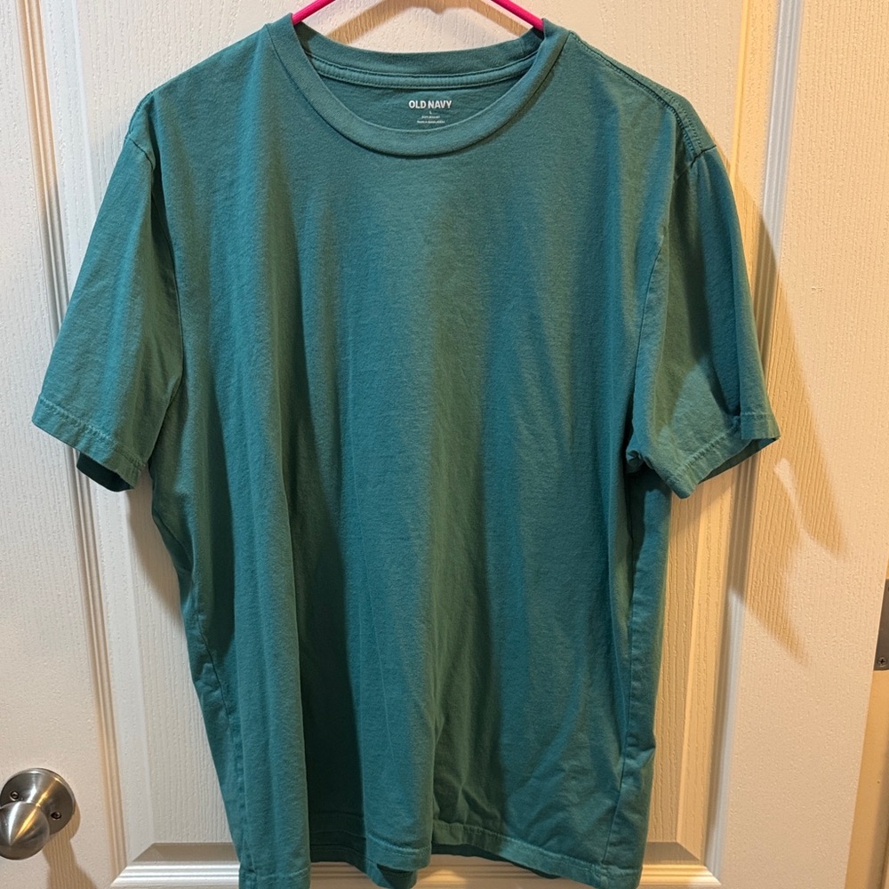Old Navy Men's Teal Short Sleeve Tee